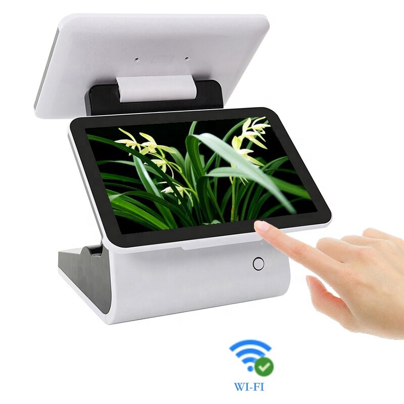 Gmaii 12.5 Inch Dual Touch Screen Table Pos Hardware cheap cash register for